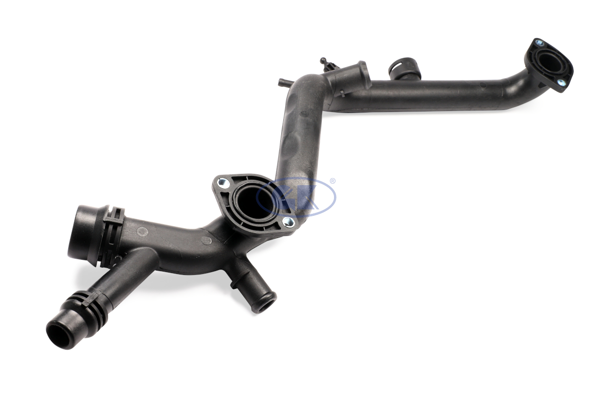 GK 707179 Coolant Pipe Cylinder Head Front for AUDI